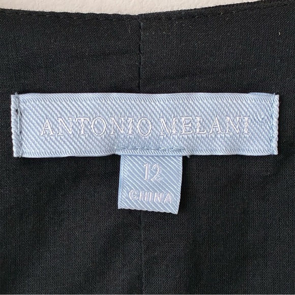Antonio Melani Wrap Dress Size 12 - Picture 4 of 5